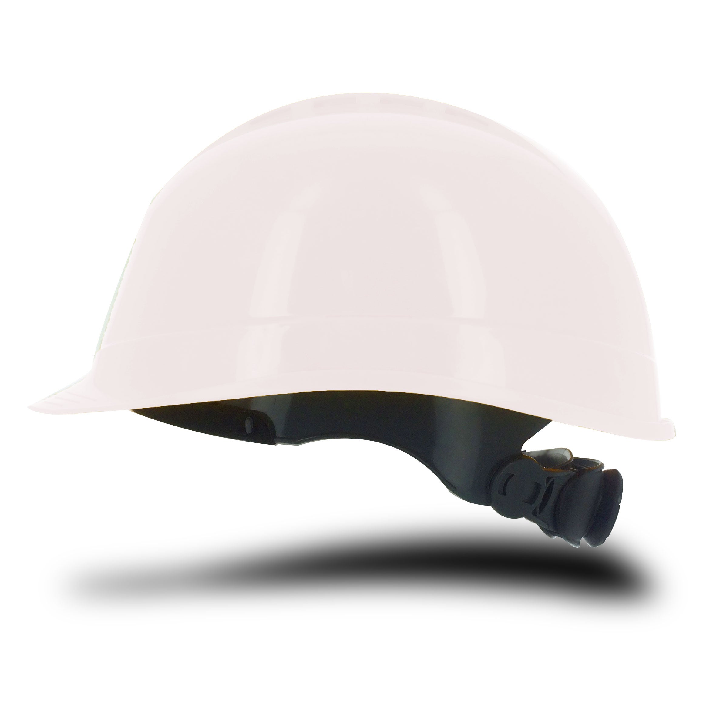 Casco Básico Ruleta Ventilado-Blanco