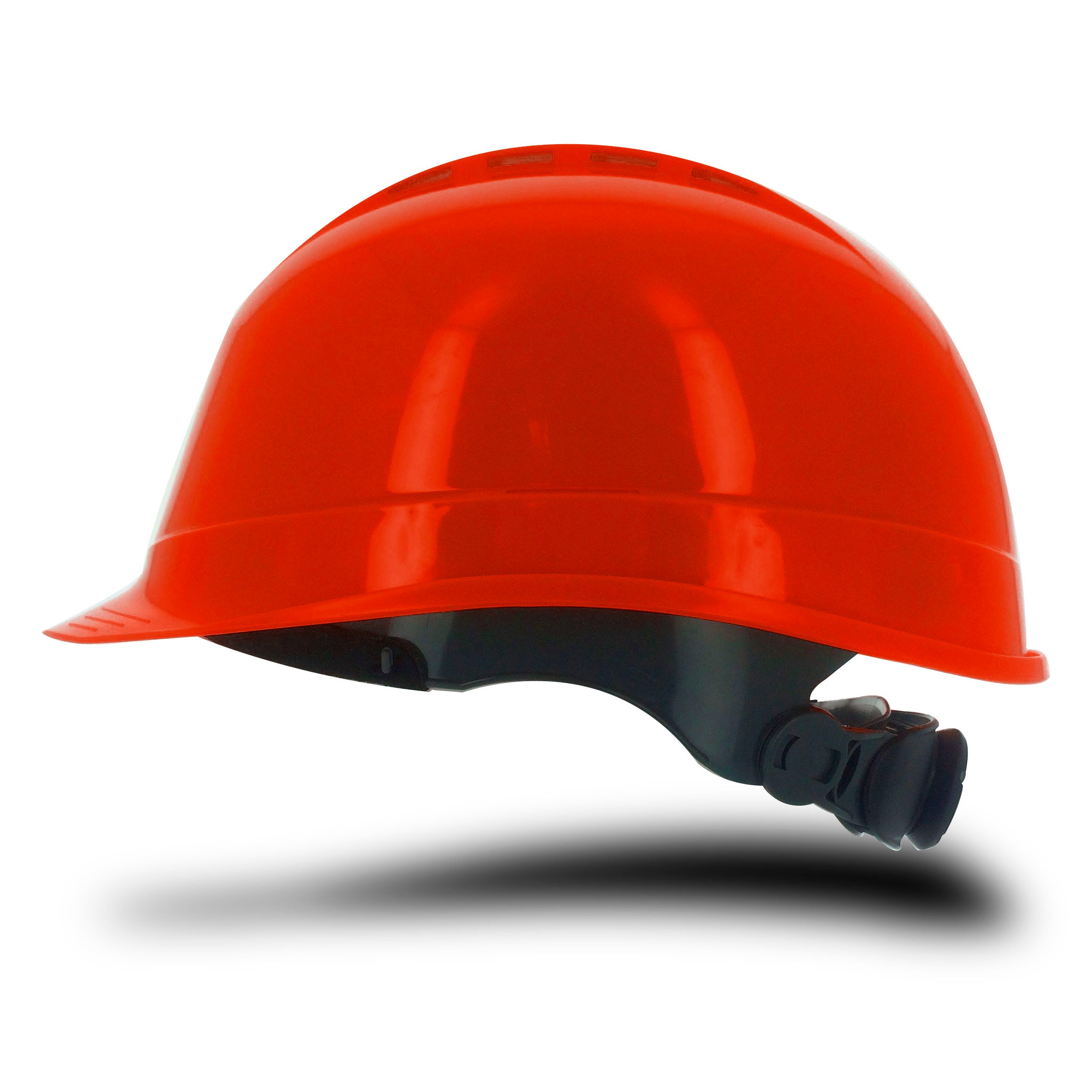 Casco Básico Ruleta Ventilado-Rojo