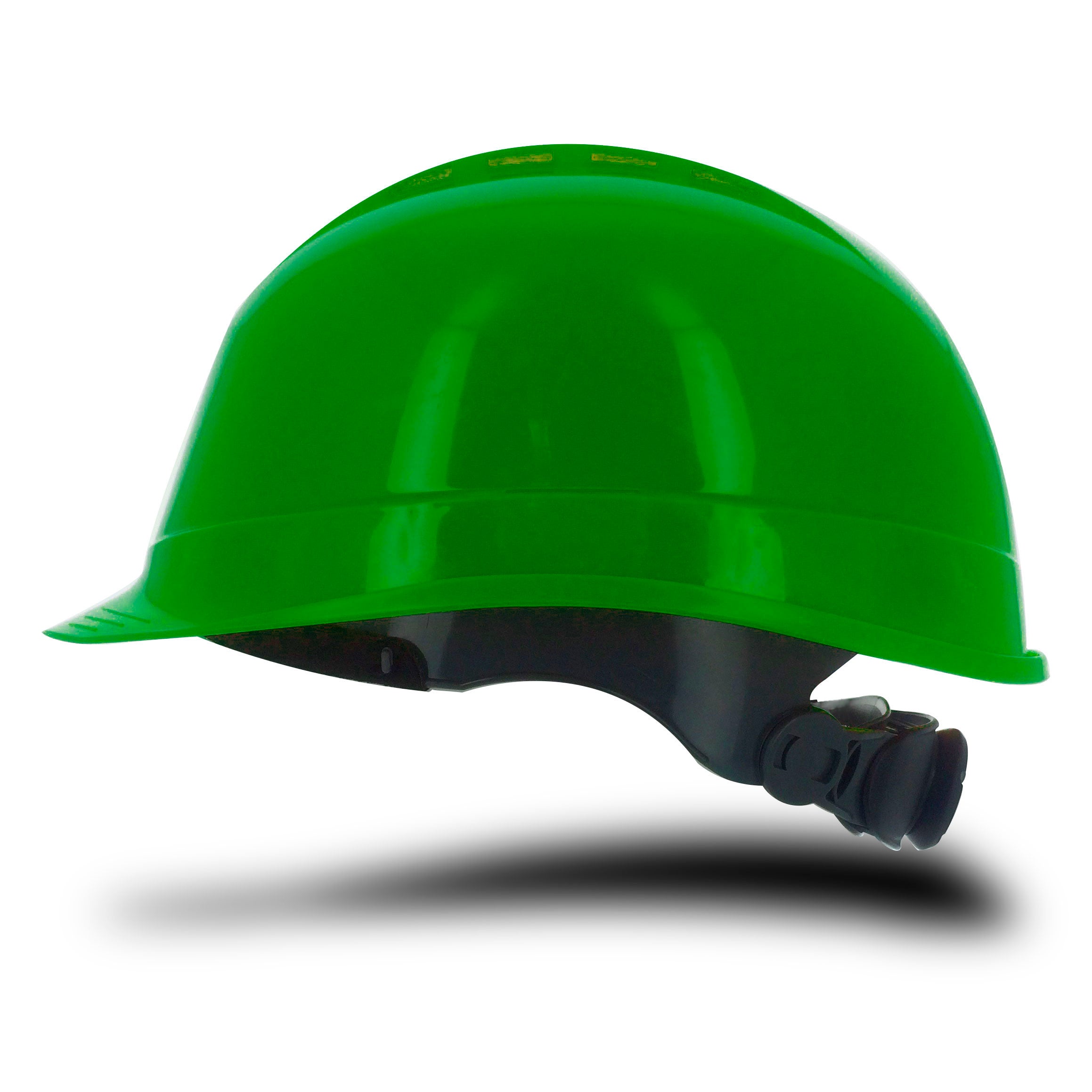 Casco Básico Ruleta Ventilado-Verde