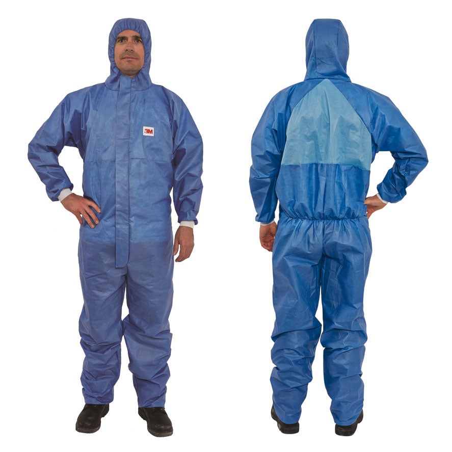 Prenda protección desechable, tipo 5 y 6. Resistente abrasión