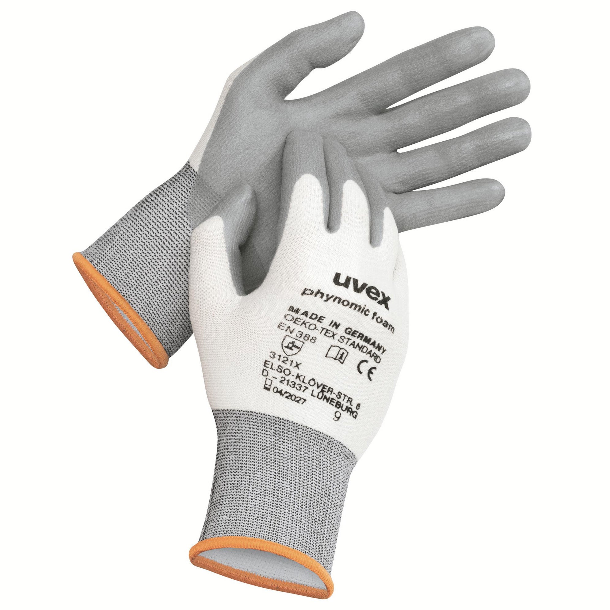 Guante Uvex Phynomic Foam (10 pares)