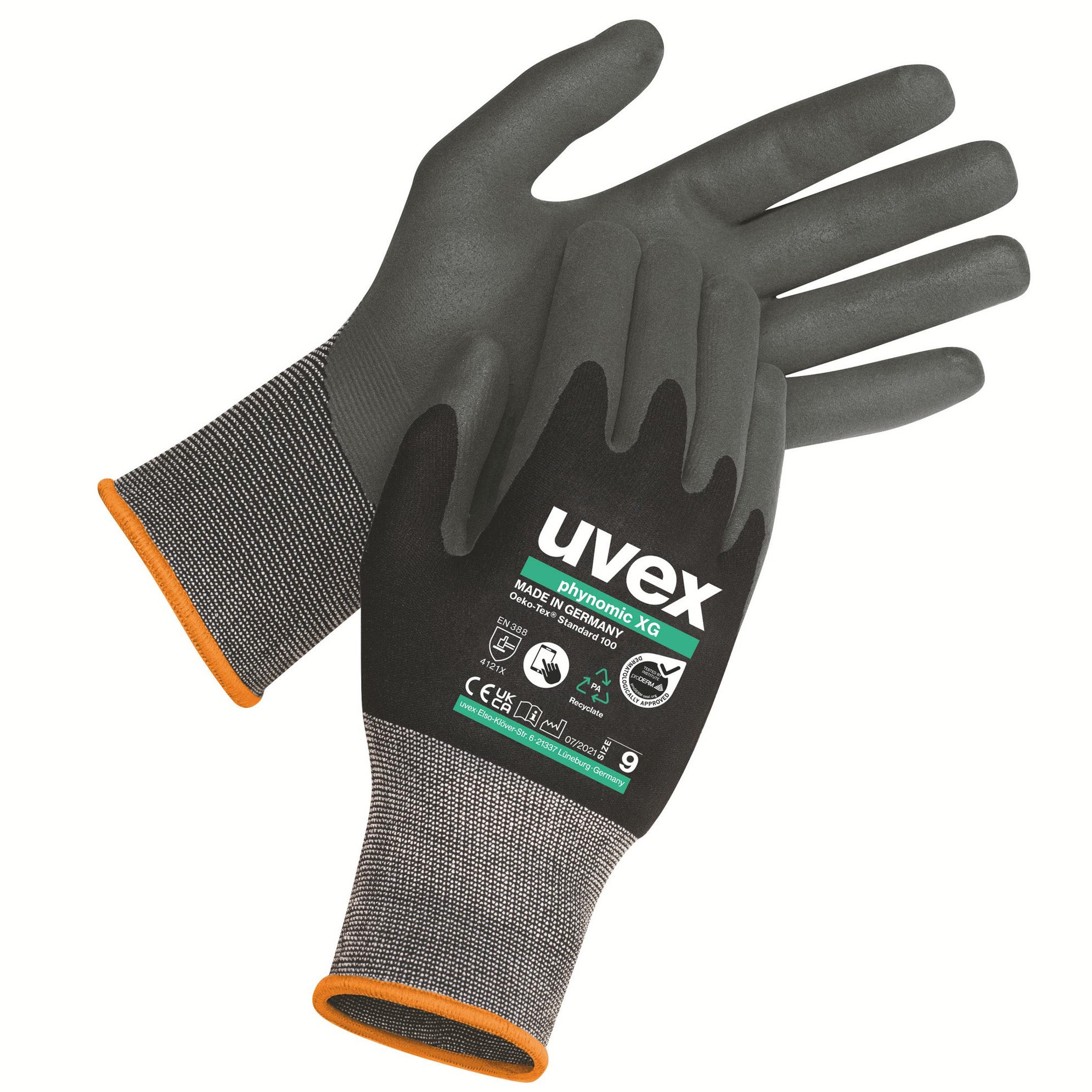 Guante Uvex Phynomic XG Planet (10 pares)
