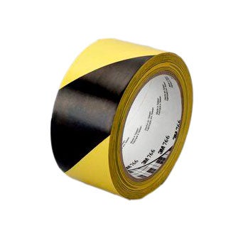 Cinta de vinil 764, 50 mm x 33 m-Amarillo y Negro