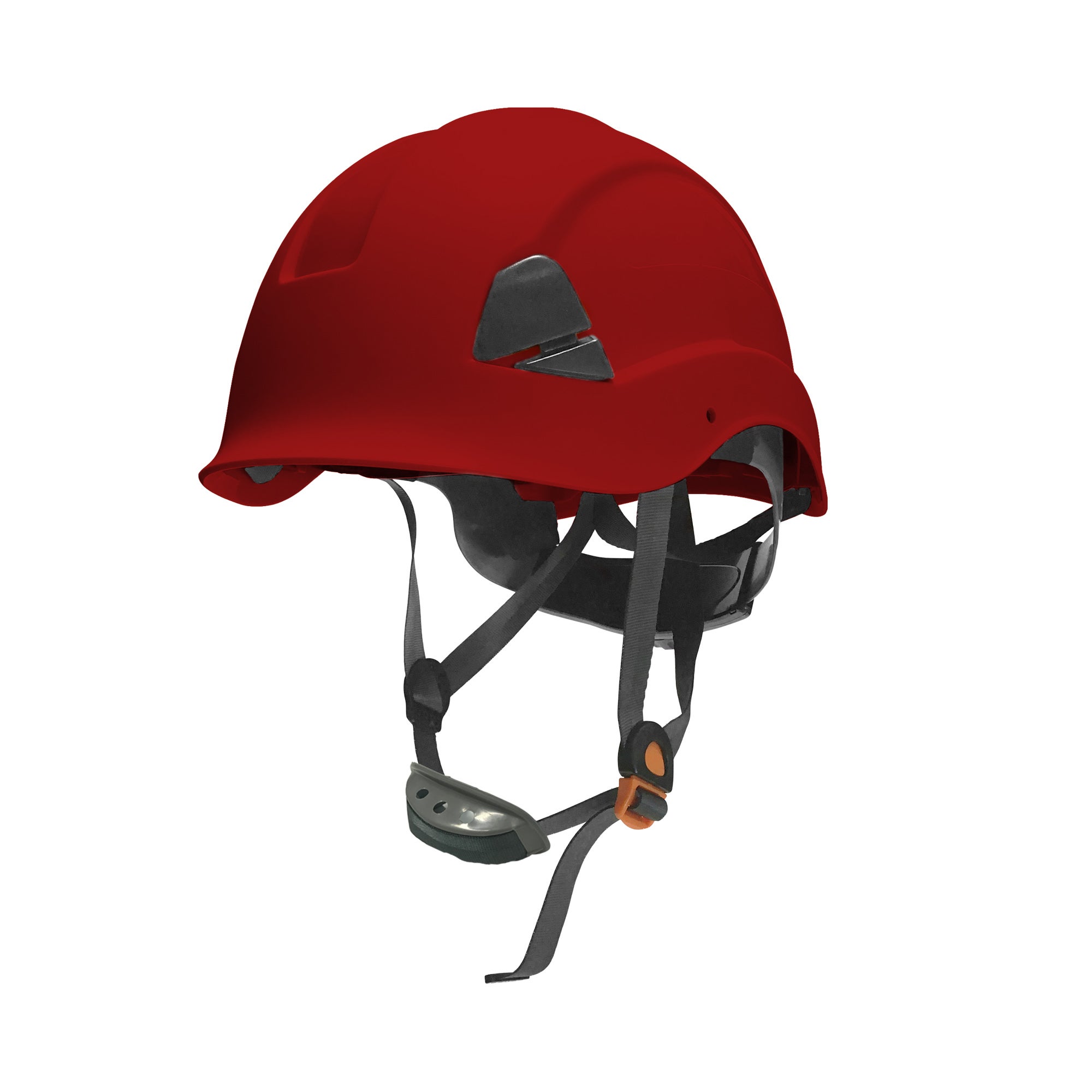 Casco para trabajo en alturas-Rojo