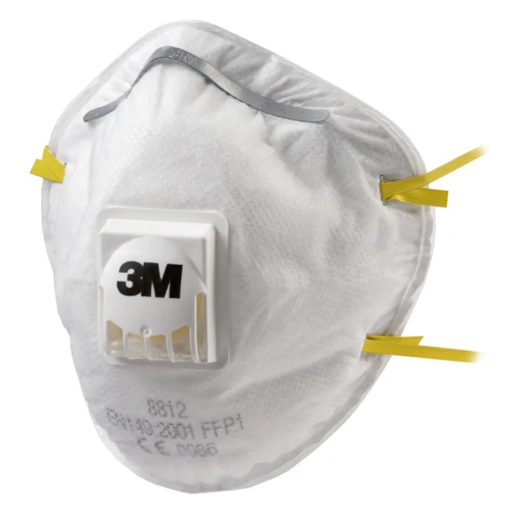Mascarilla FFP1 c/válvula. Caja 10 Ud