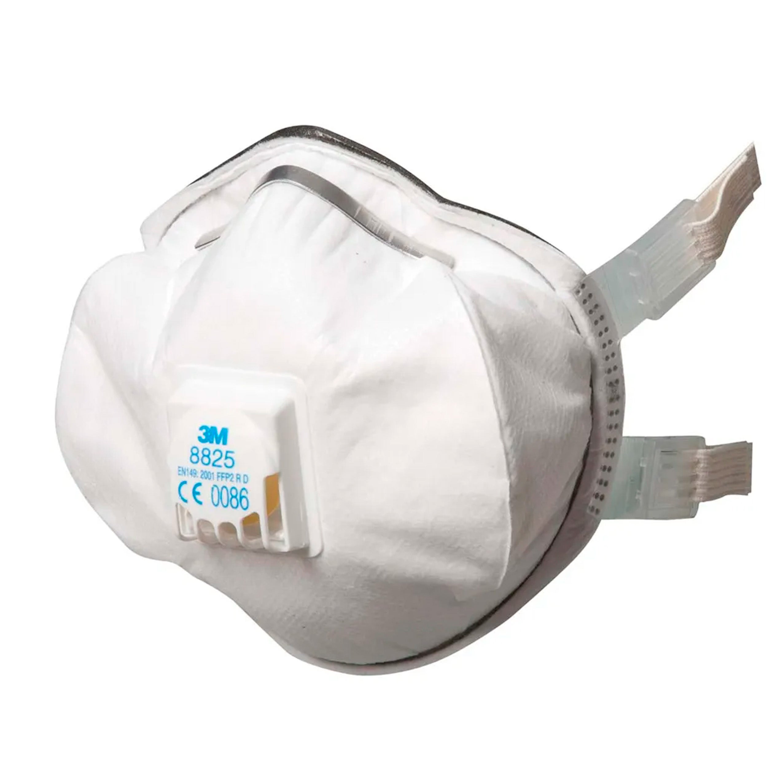 Mascarilla FFP2D c/válvula. Caja de 5 Ud