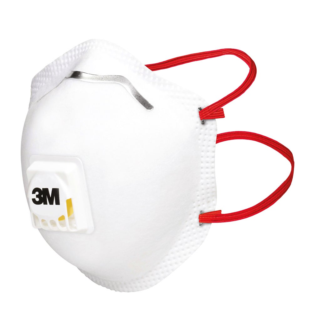 Mascarilla FFP3 c/válvula. Caja 10 Ud