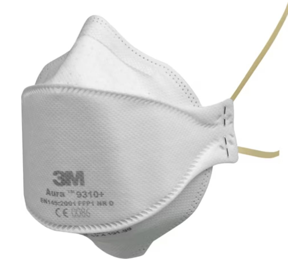 Mascarilla 9310+ FFP1 plegada s/v. Caja 20 Ud