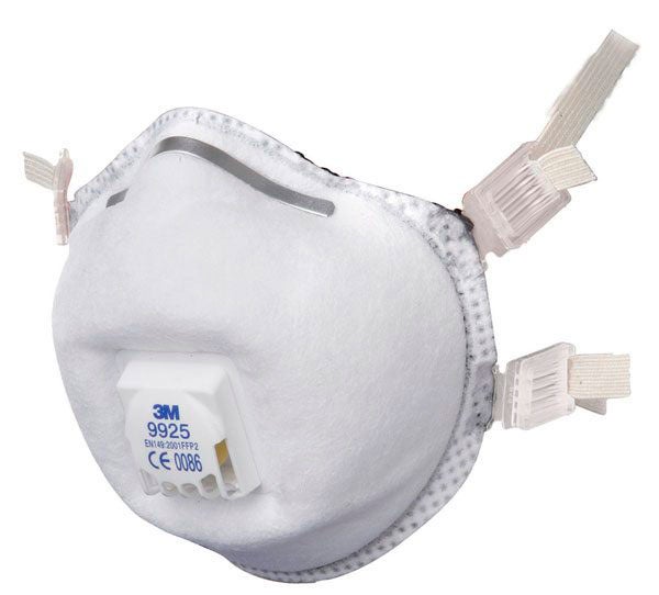 Mascarilla FFP2 c/v soldadura y ozono. Caja 10 Ud
