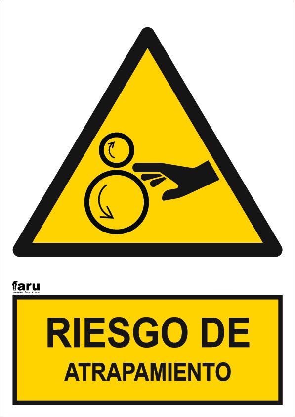 Atención riesgo de atrapamiento (A3)