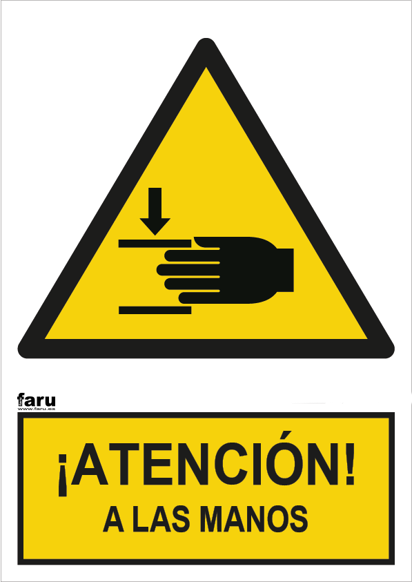 Atención a las manos (A3)