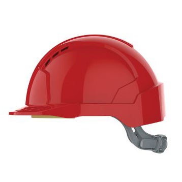 Casco EVOLITE ventilado (ABS)-Rojo
