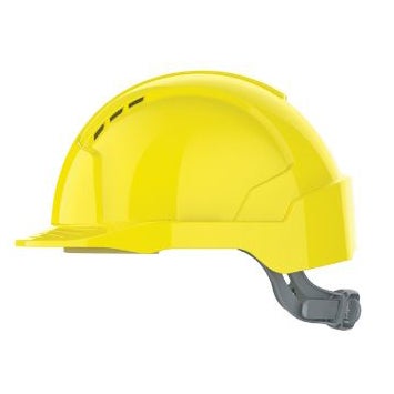 Casco EVOLITE ventilado (ABS)-Amarillo