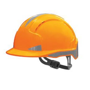 Casco EVOLITE,  vent. reflect. (ABS)-Naranja