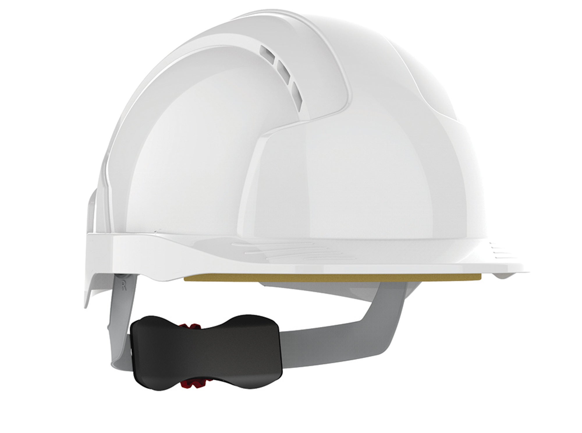 Casco EVOLITE ruleta ventilado (ABS)-Blanco