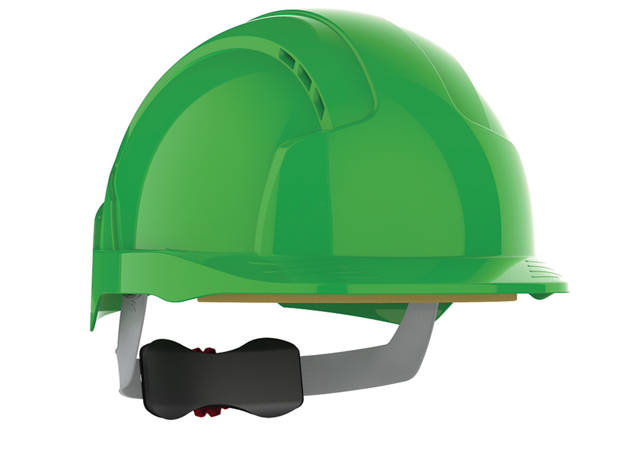 Casco EVOLITE ruleta ventilado (ABS)-Verde