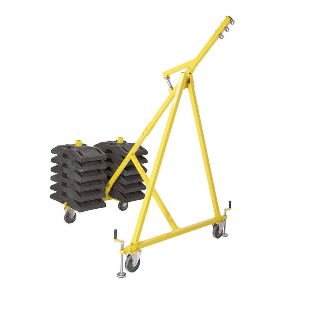 Dispositivo Anclajes DW200 tipo cantilever para terraza y trabajos en fachada