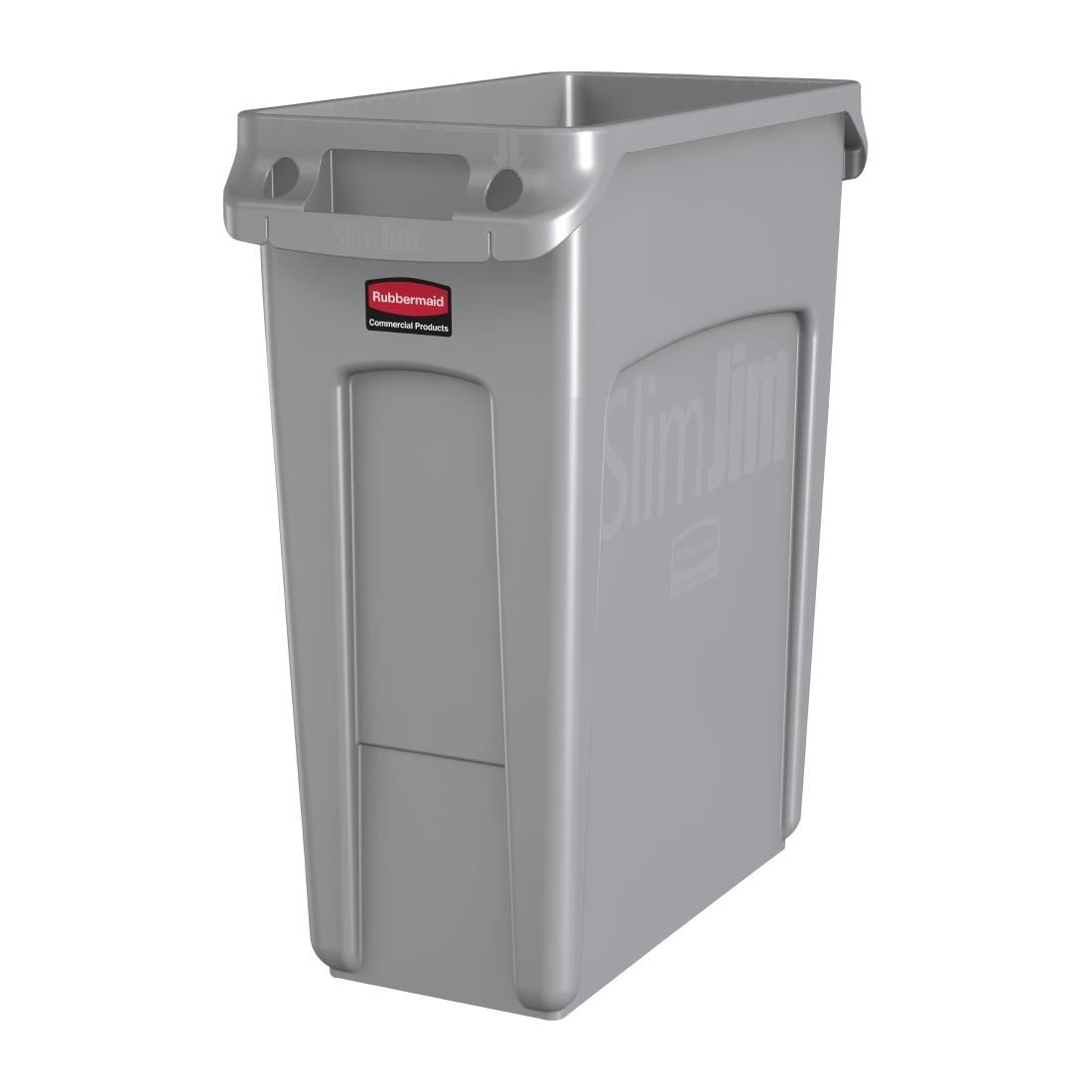Contenedor Slim Jim 87 litros c/ventilación Gris