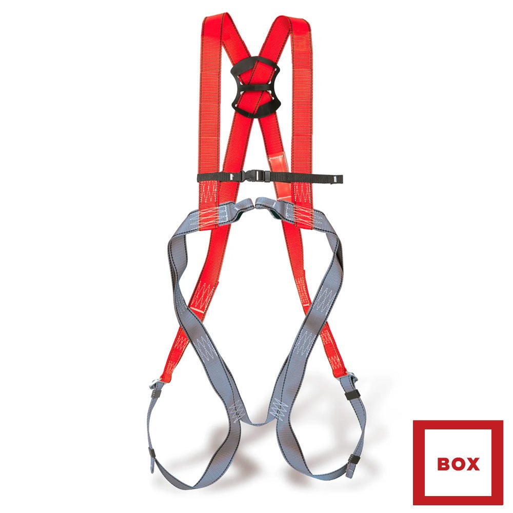 Arnés anticaídas con dorsal y esternal BOX (10 Uds)