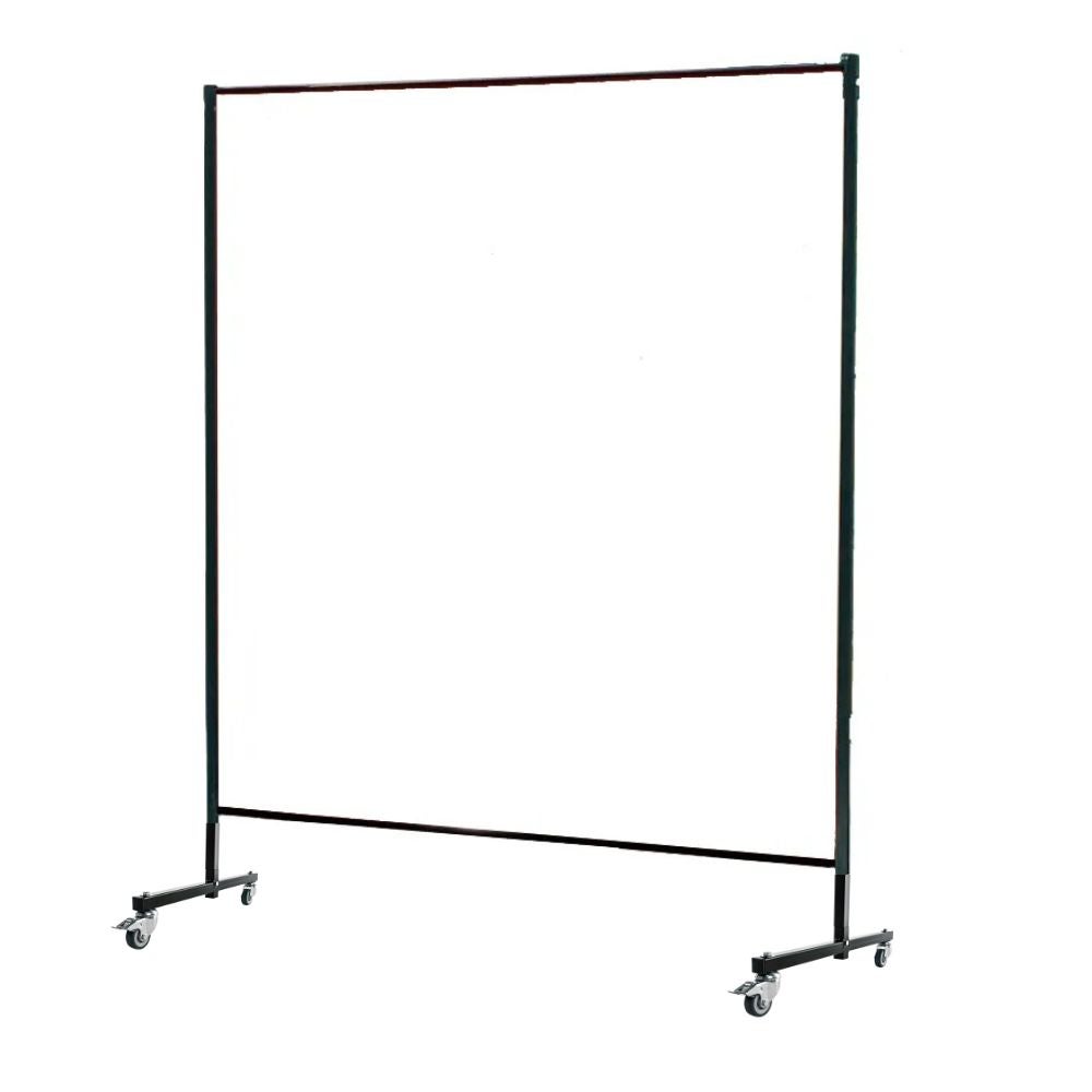 Estructura biombo soldadura ECO 1465 mm x 1870 mm con ruedas
