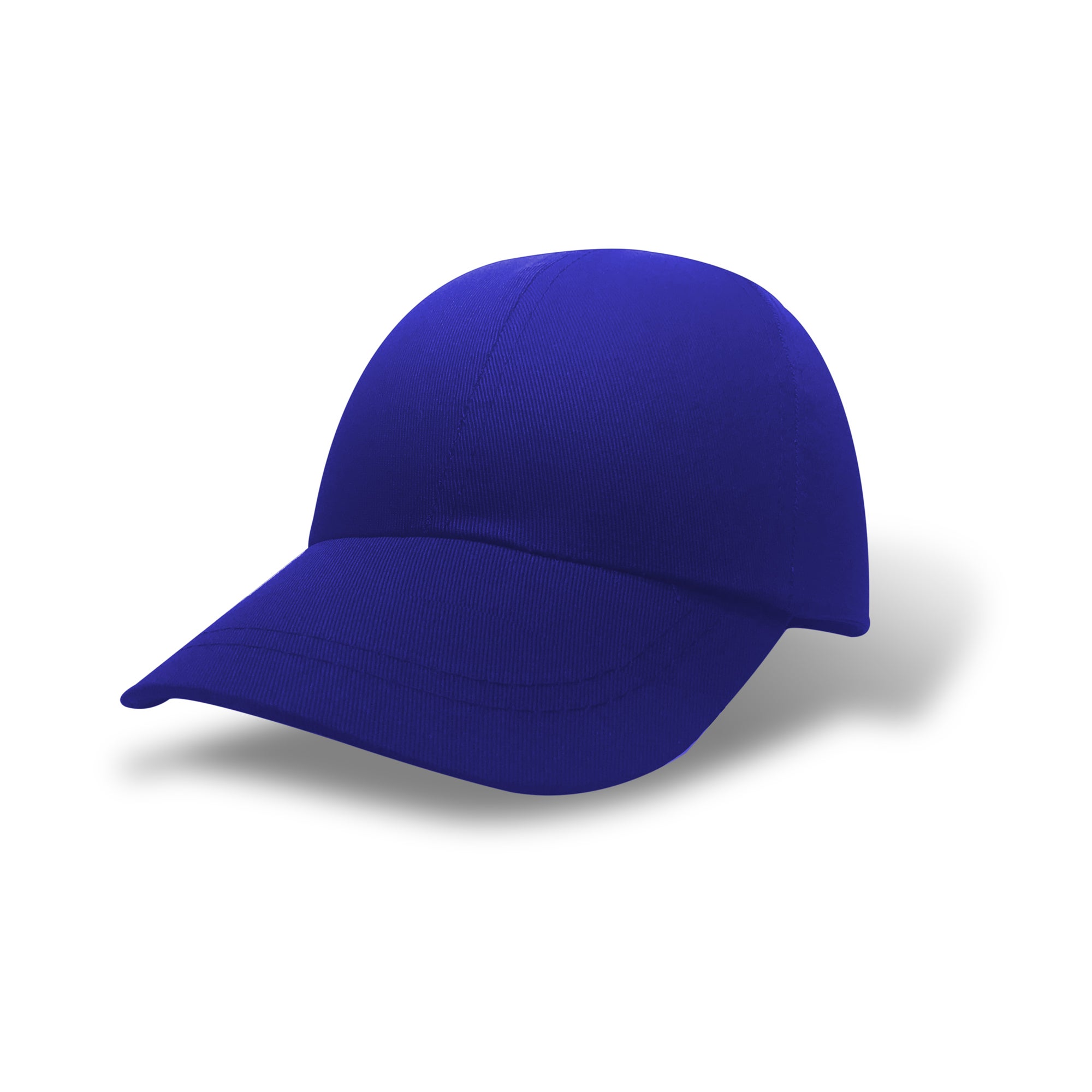Gorra antichoque con visera de 7cm-Azul