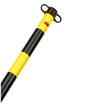 Poste bicolor Amarillo y Negro (No incluye base)