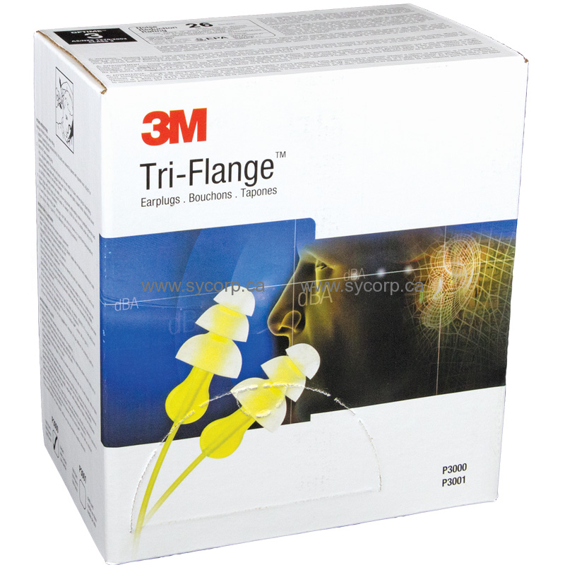 Tri-Flange algodón. Caja 100 pares