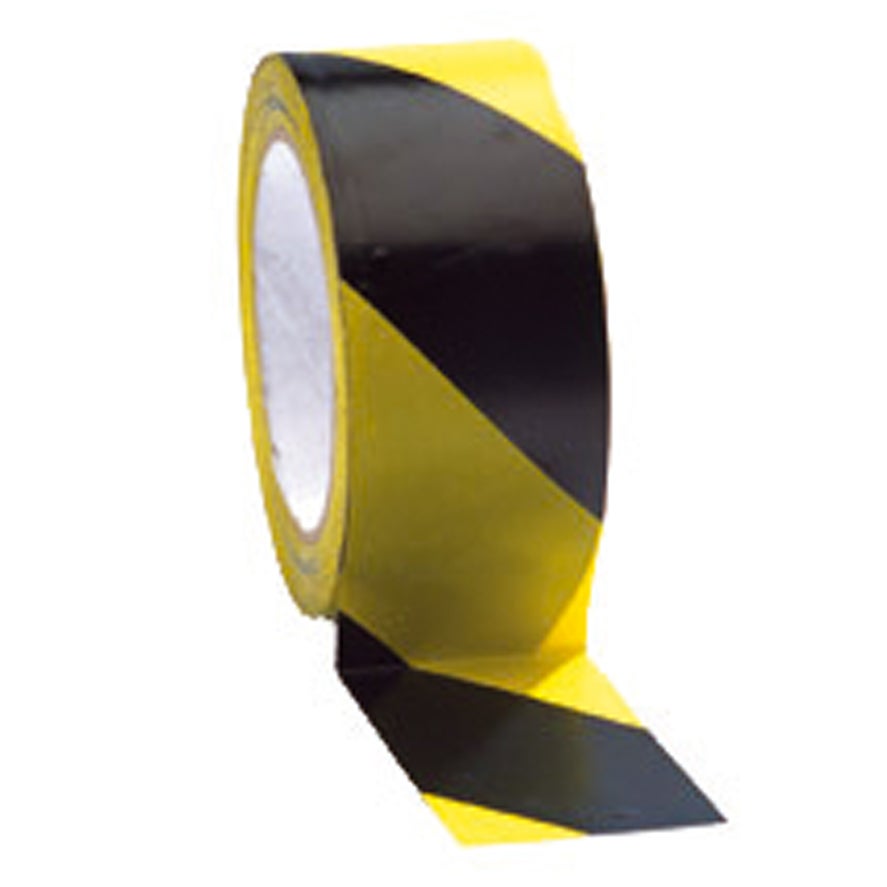 Cinta adhesiva 50 mm x 33 m-Amarillo y negro