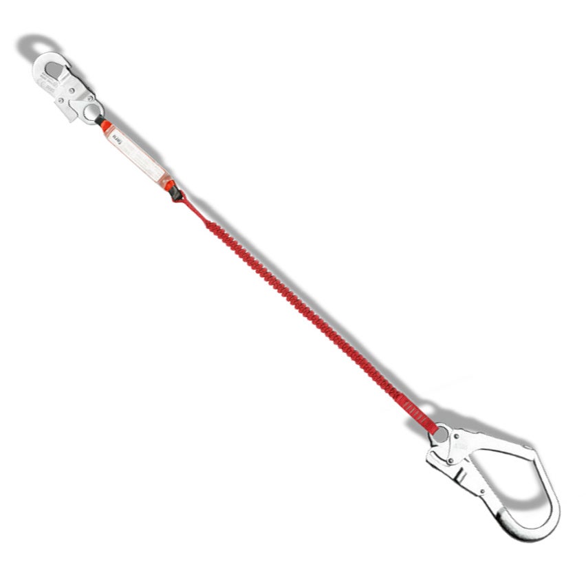 Anticaídas elástico 2,0 m con gancho  Ø 55mm (140 Kg)