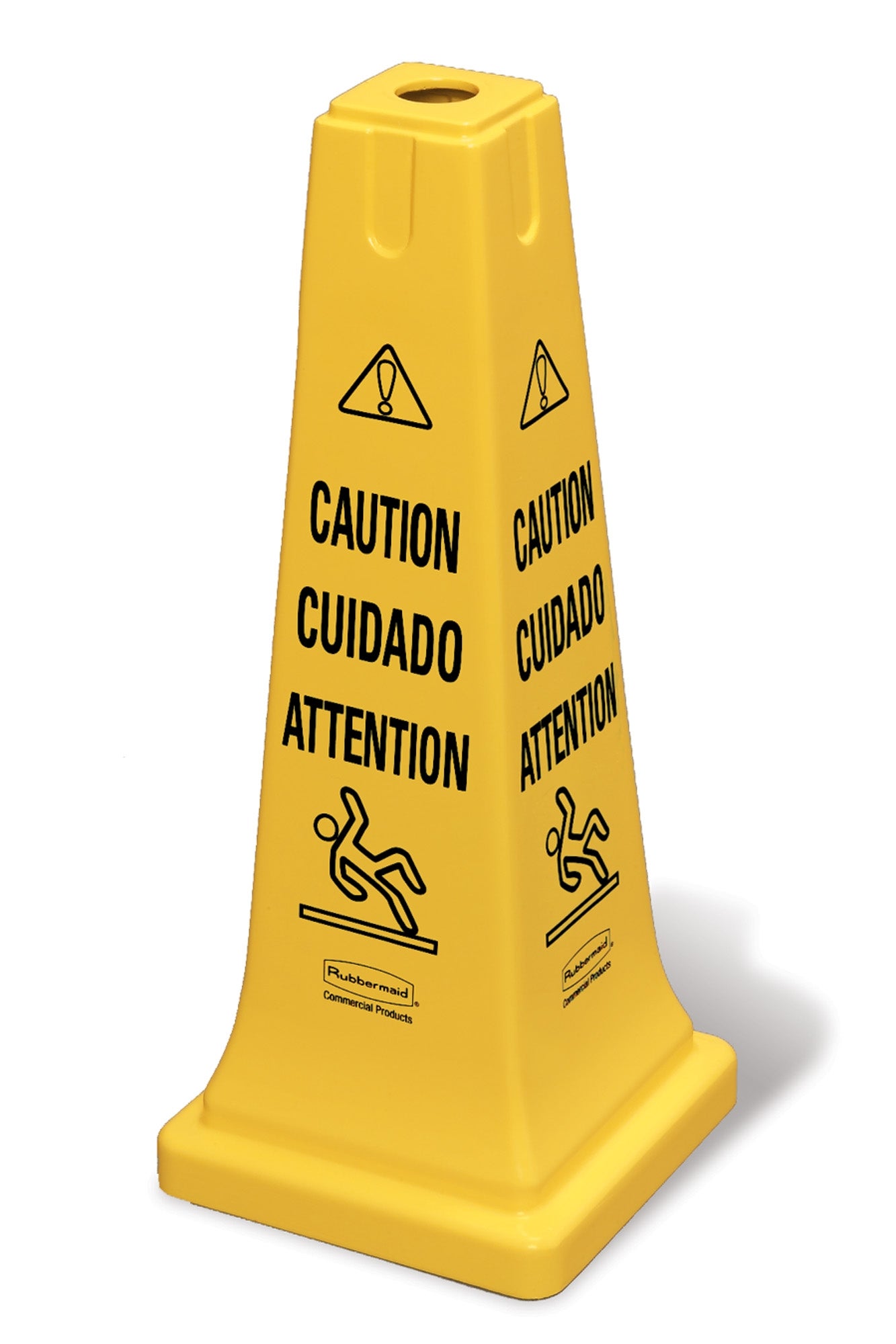 Cono advertencia grande