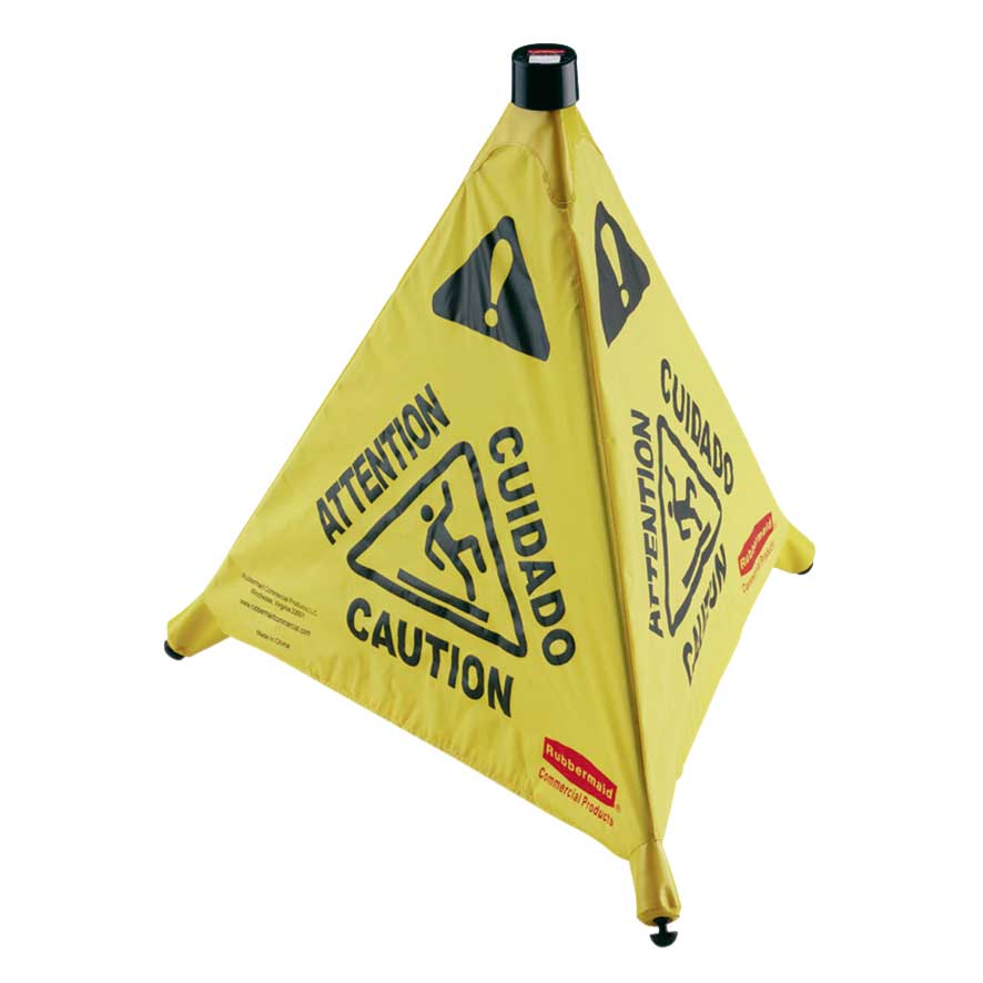 Cono plegable de CUIDADO 50 cm