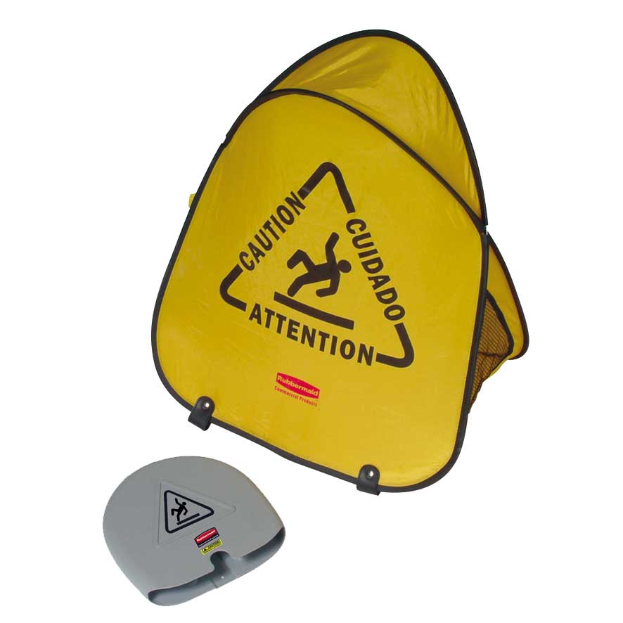 Cono de seguridad plegable