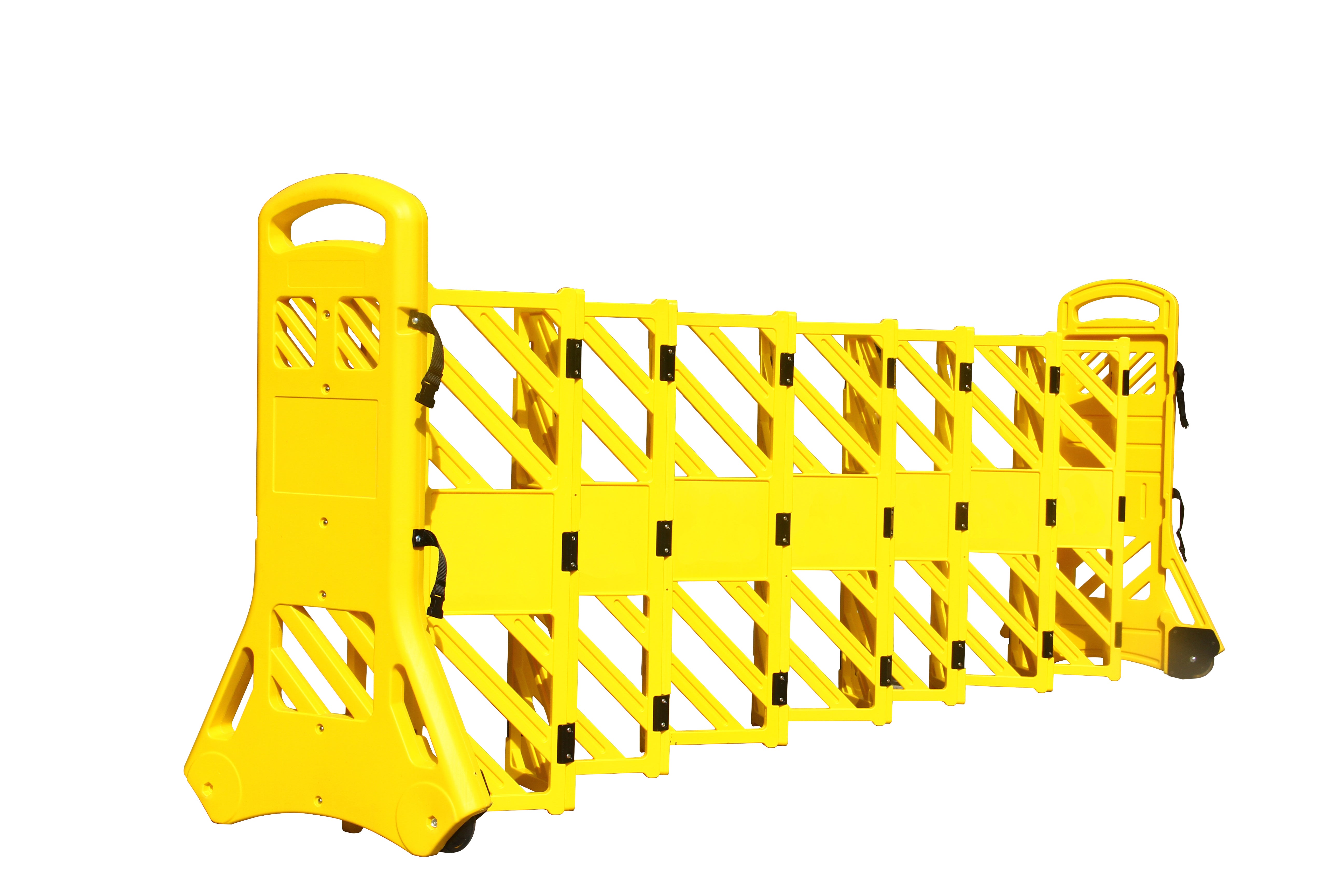 Barrera extensible de 16 paneles