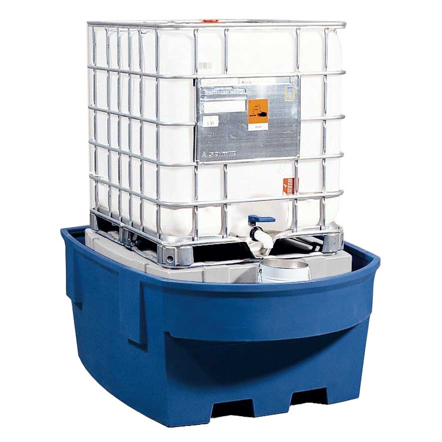 Cubeto colector con soporte
