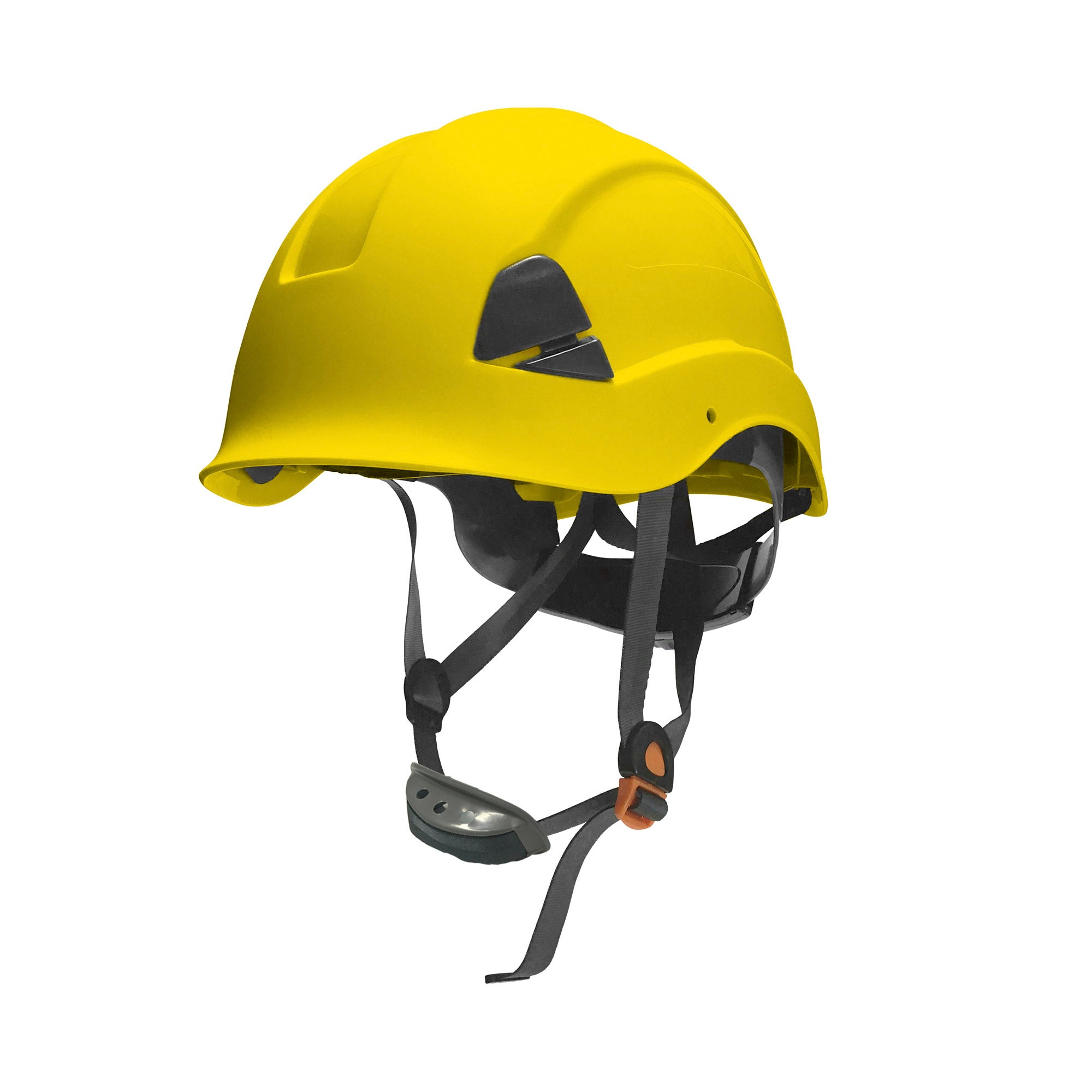 Casco para trabajo en alturas-Amarillo