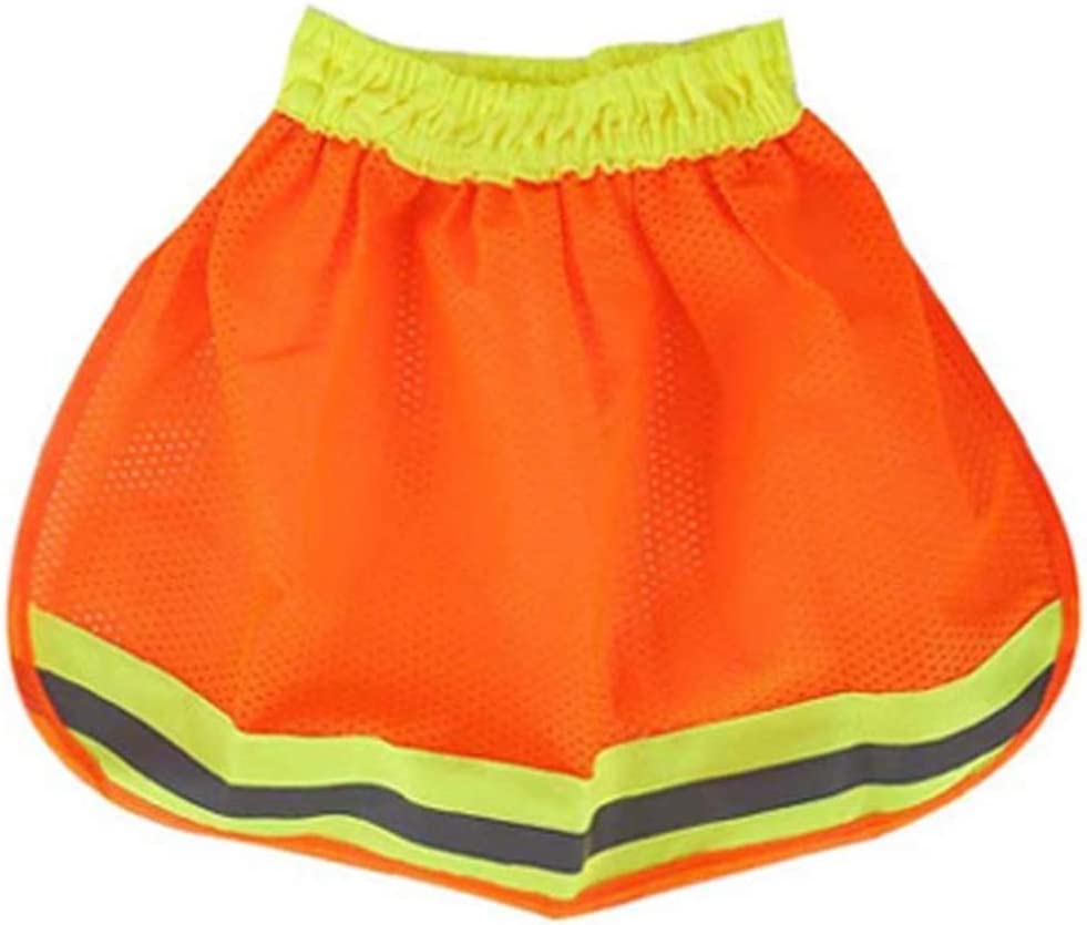 Cubrenuca de alta visibilidad naranja (Pack de 10 uds)