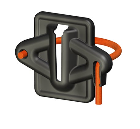 Receptor magnético y de cordón