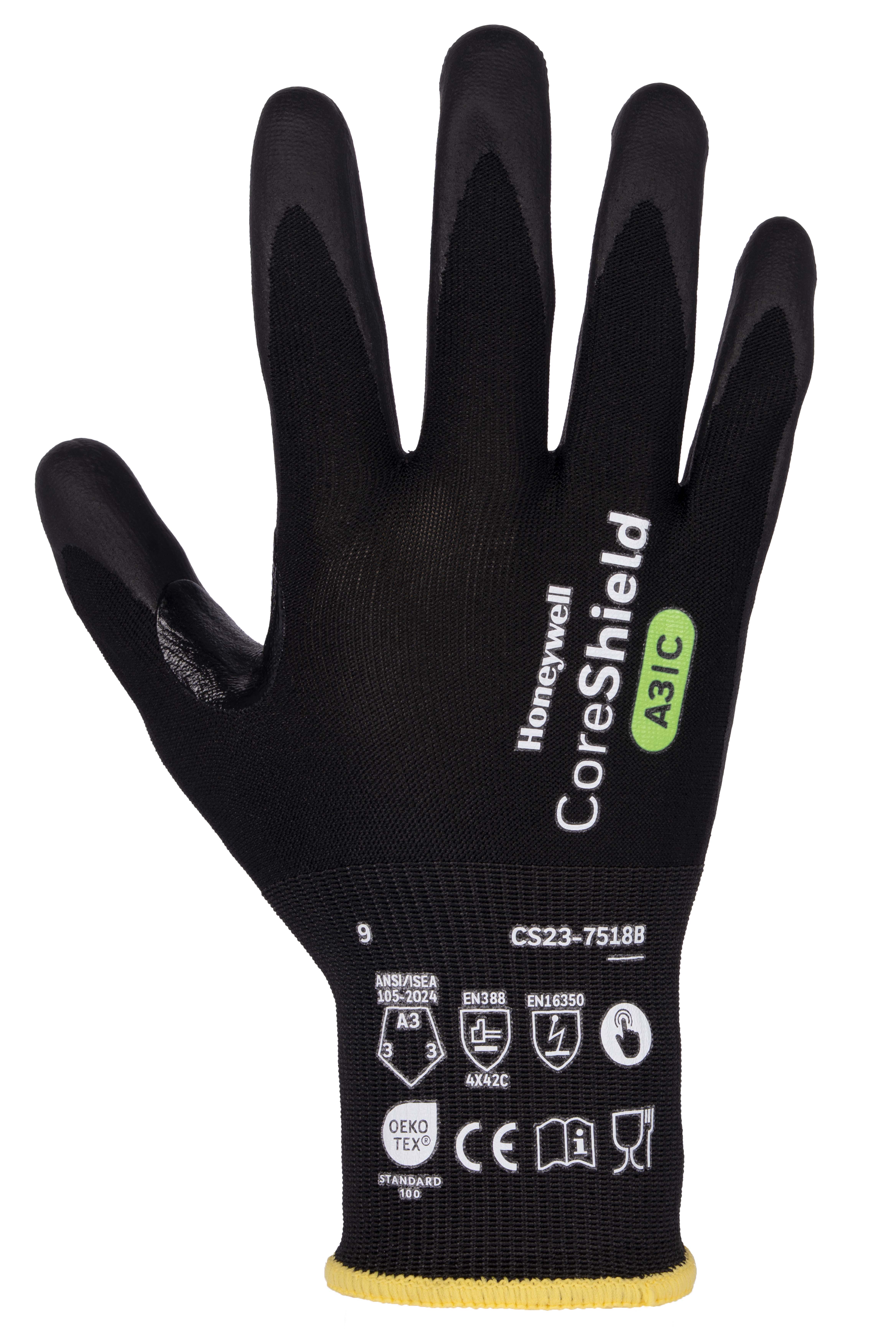Guante Coreshield 18G Black MF A3/C (10 pares)
