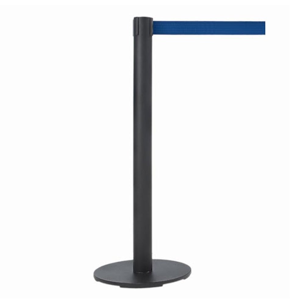 Poste negro texturado cinta 3 m Azul