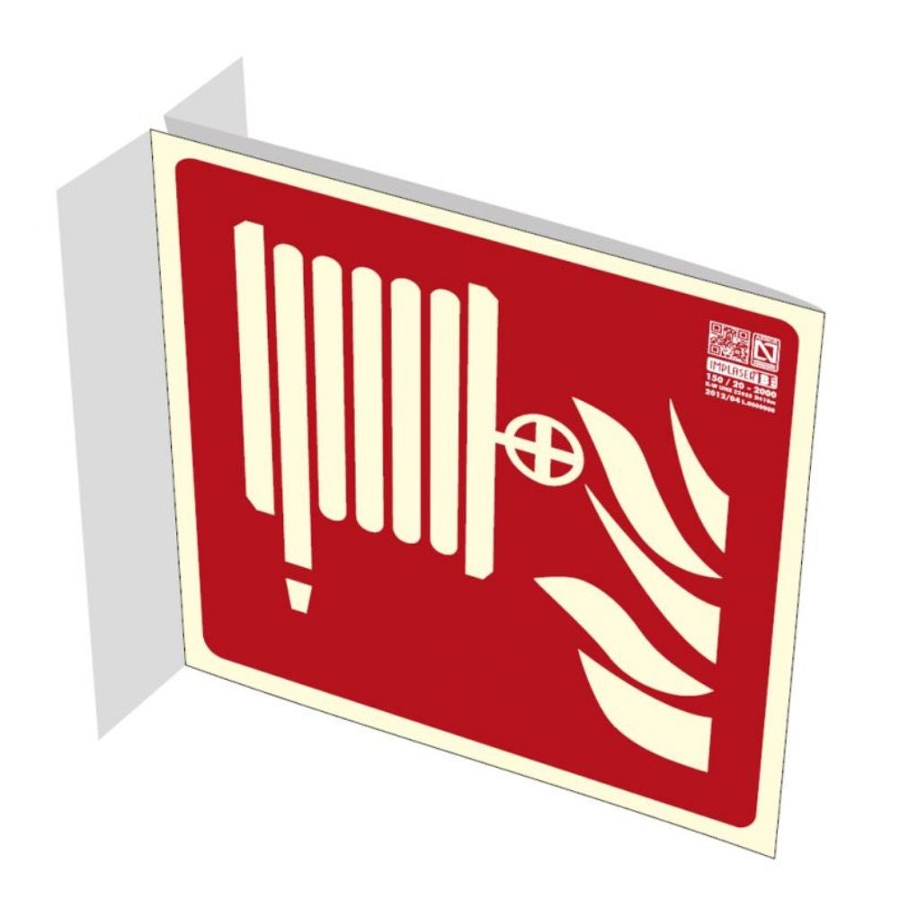 Boca de incendio Banderola (42 x 42 cm)