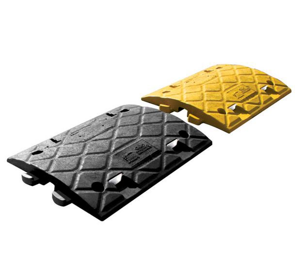 Par reductor de velocidad 5 cm Amarillo y Negro