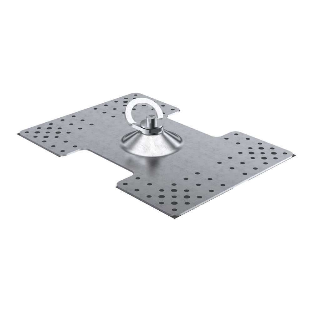 Anclaje plano para chapa trapezoidal