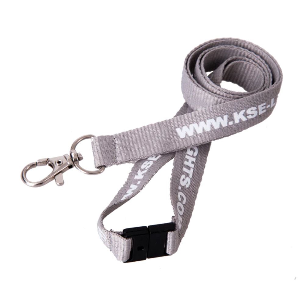 Cinta de cuello con clip de seguridad