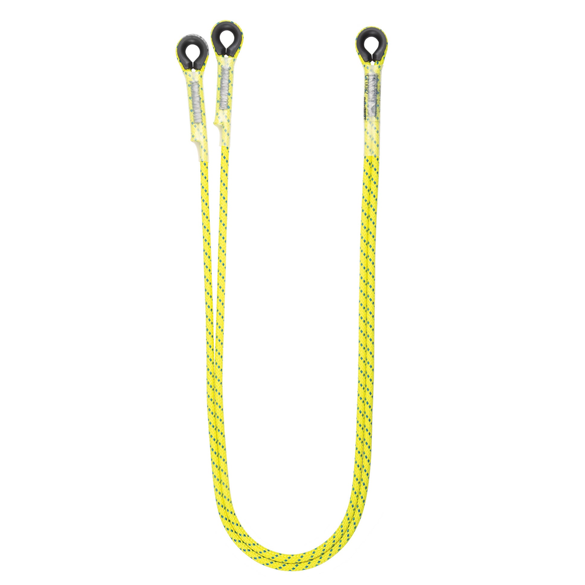 Cuerda de amarre doble 1,5m HI VIZ