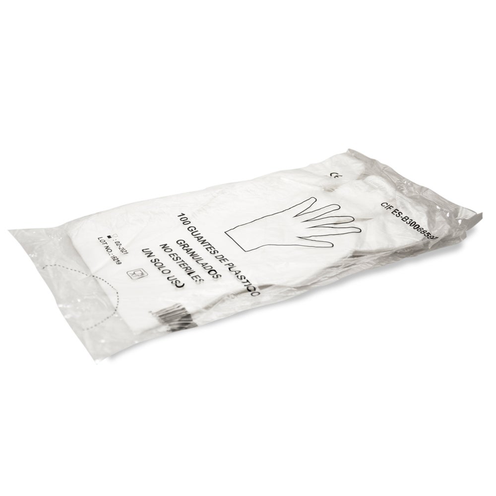 Guantes polietileno (100 Pares)