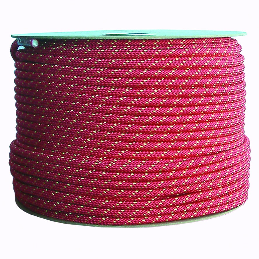 Cuerda semiestática ø10,5 mm roja (200 m)