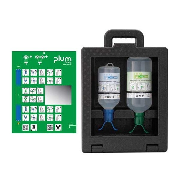 Ibox 2 botellas (0,5l. ph neutro y 1l. sol. salina duo)