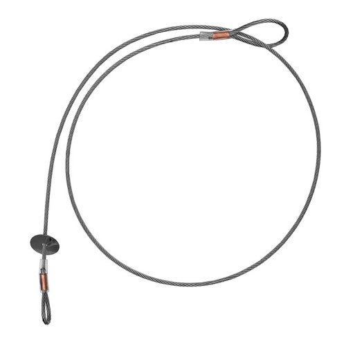 Cable 5mm con placa seal 0,6 m