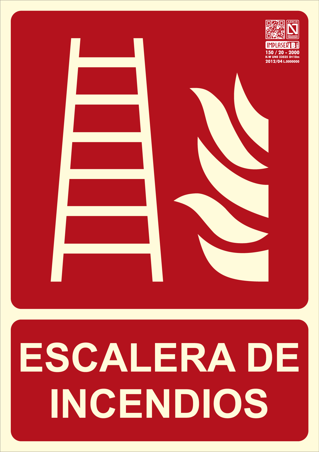 Escalera de incendios (A4)