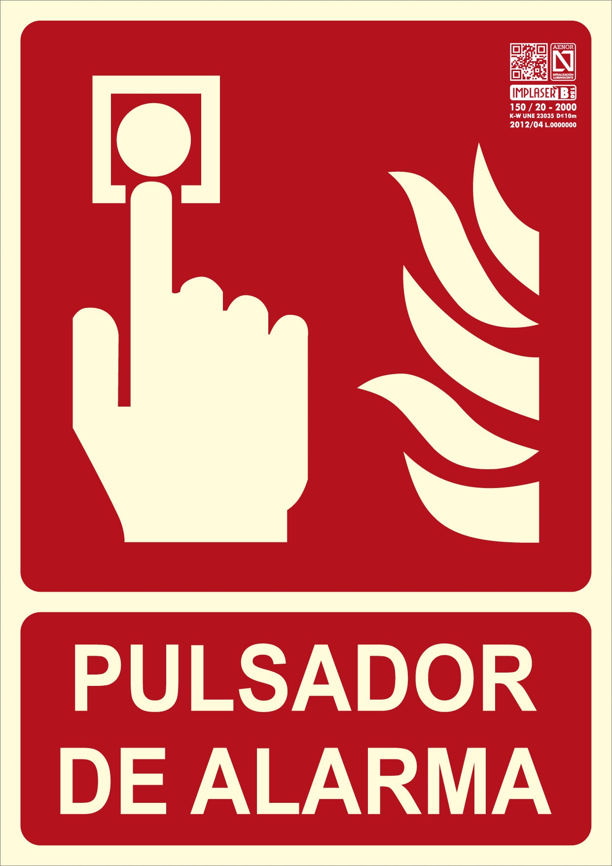 Pulsador de alarma (A4)